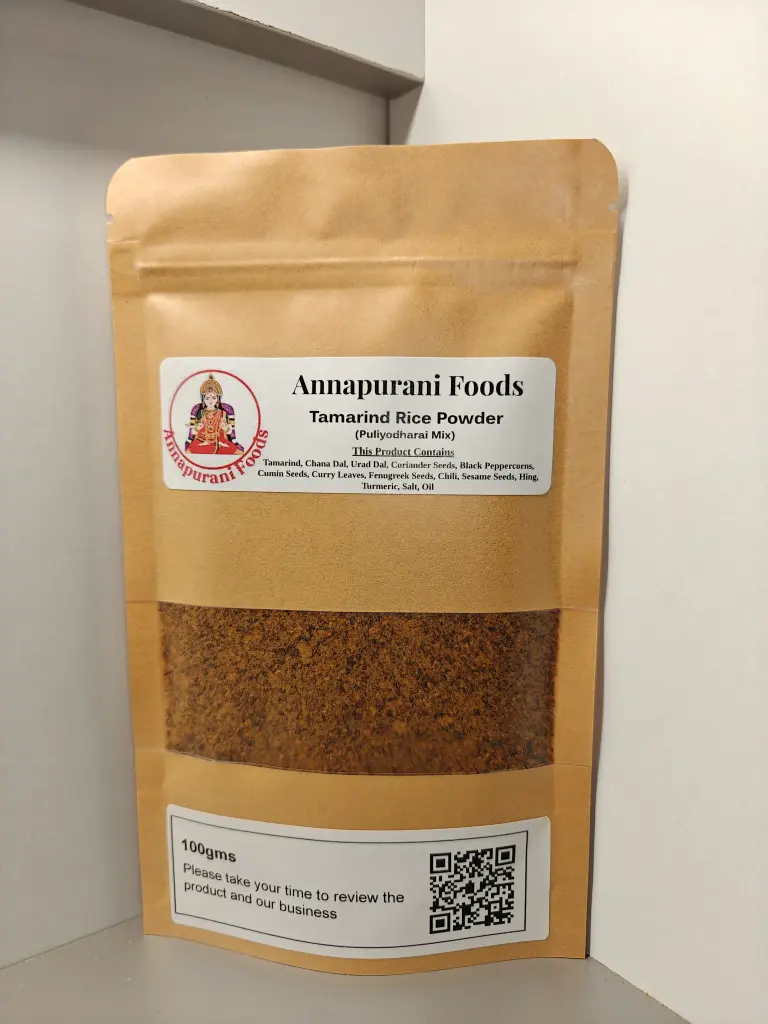 [AP100020] Tamarind Rice Powder (Puliyodharai Mix) (100 Gms)