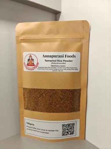 Tamarind Rice Powder (Puliyodharai Mix)