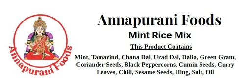 Mint Leaves Rice Mix